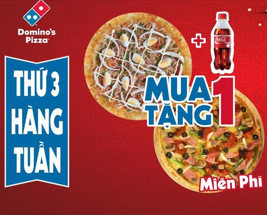 Domino Thứ 3 Mua 1 Tặng 1