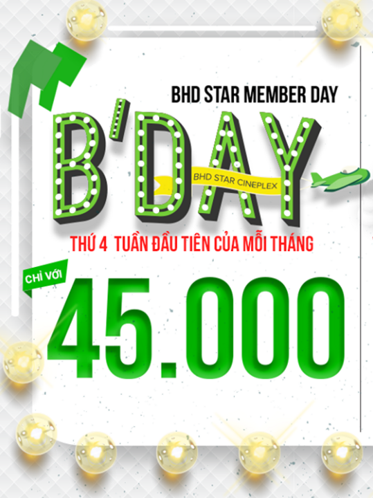 BHD Star Cineplex xem phim chỉ 45k/ vé