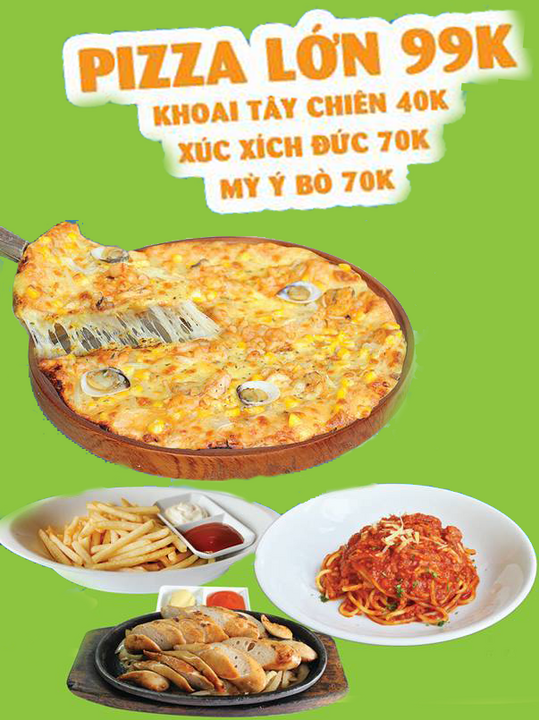 AlFresco pizza lớn chỉ 99k