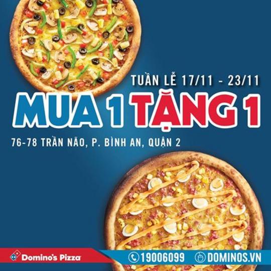 Domino Tuần Lễ Mua 1 Tặng 1