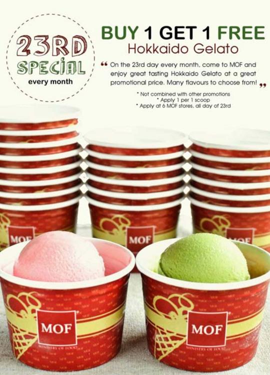 Morico mua 1 Tặng 1 Kem Hokkaido Gelato