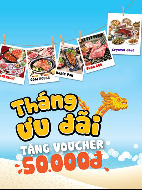 Gogi House tặng Voucher 50k tại Đà Nẵng