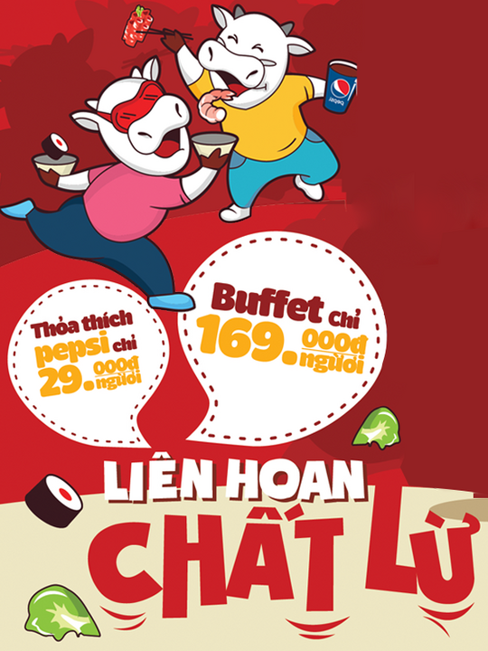 Kichi Kichi buffet chỉ 169k