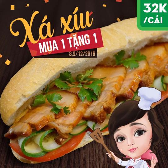 Bánh mì Minh Nhật mua 1 tặng 1
