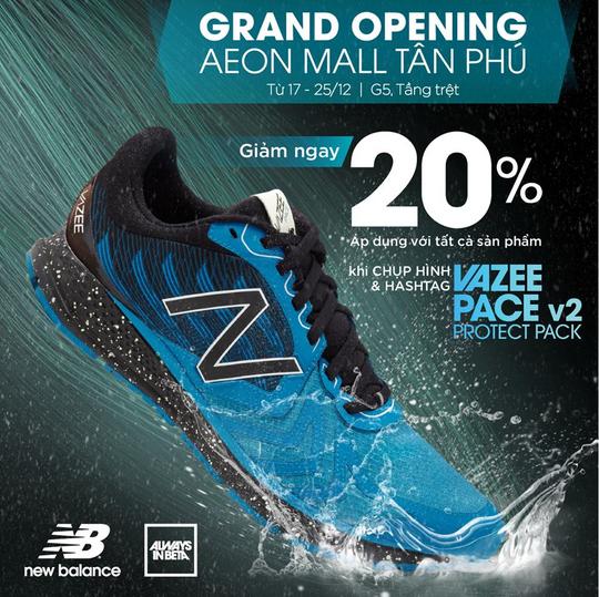 New balance aeon mall sales