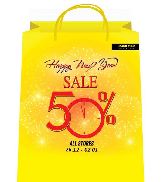 Hoàng Phúc giảm 50% tất cả sản phẩm