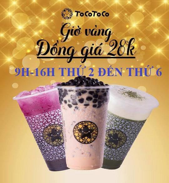 Tocotoco đồng giá 28k tại Nguyễn Trãi