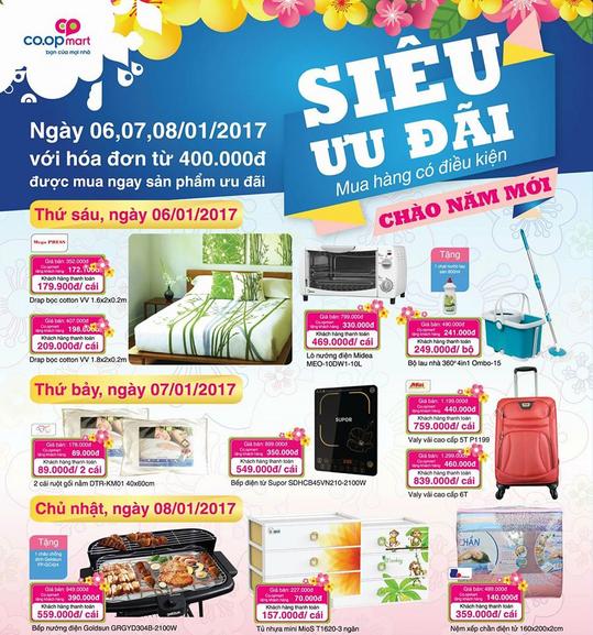 Coopmart năm mới Tết đến -Mua sản phẩm siêu ưu đãi