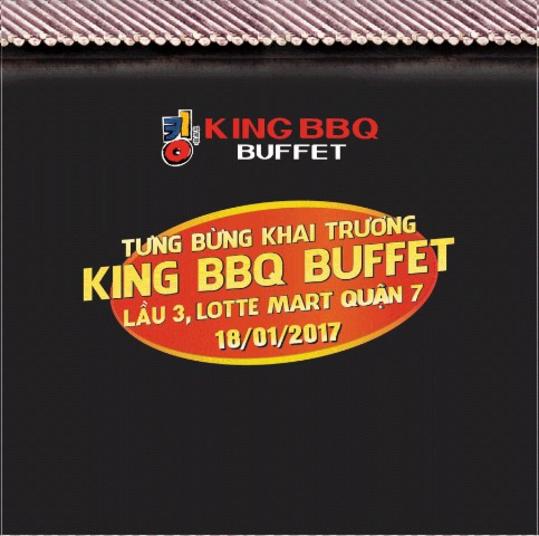 King Bbq Nhận ưu đai Vang Tại King Bbq Lotte Quận 7