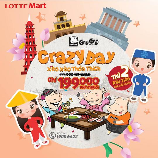 Gogi House combo ưu đãi giá 199K/1 người