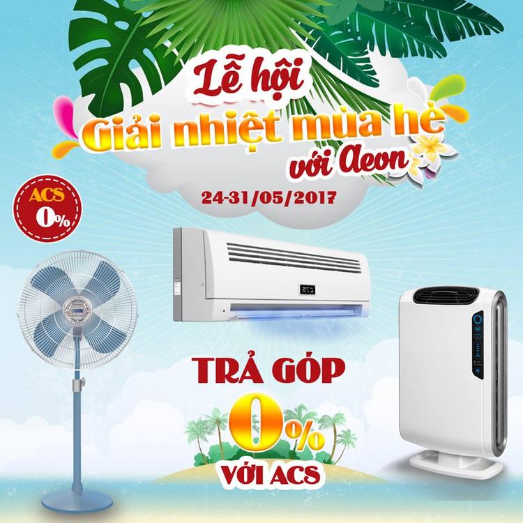 Aeon Mall trả góp ACS 0%