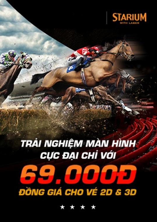 CGV trải nghiệm màn hình Starium chỉ 69k - Shopiness