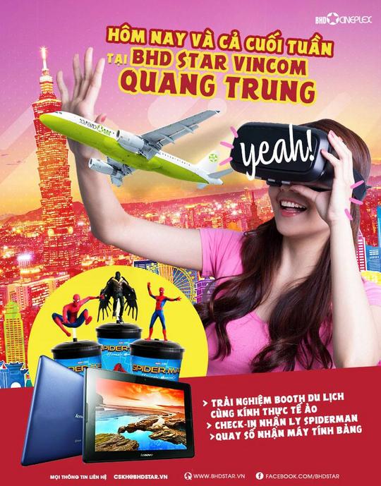 BHD Star Cineplex ưu đãi cuối tuần tại BHD Quang Trung