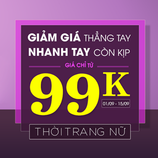 Zanado giảm sập giá chỉ từ 99k, tha hồ mua sắm 