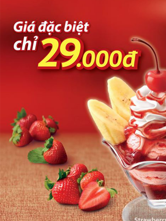 Swensen's VN thưởng thức kem Sundae chỉ với 29k