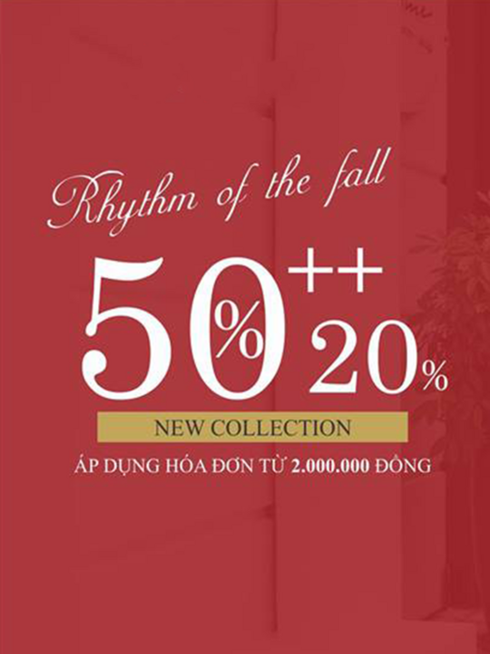 NEM Fashion giảm giá đến 50% cho nhiều sản phẩm