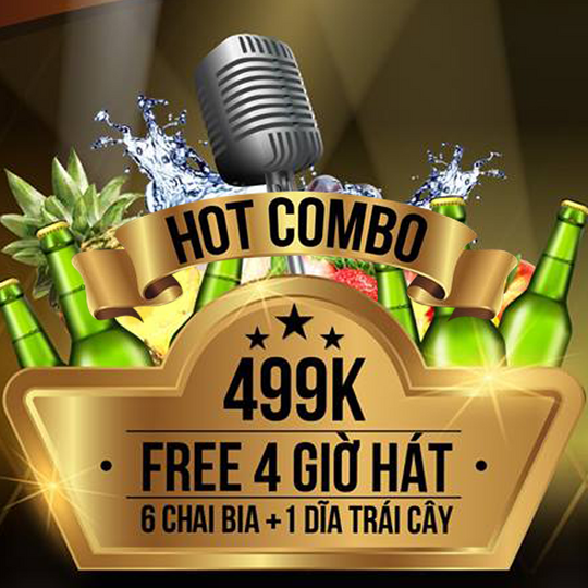 Kingdom Karaoke combo karaoke giá chỉ 499K