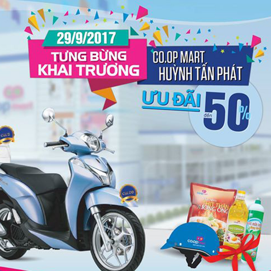 Coopmart ưu đãi đến 50% hàng loạt sản phẩm