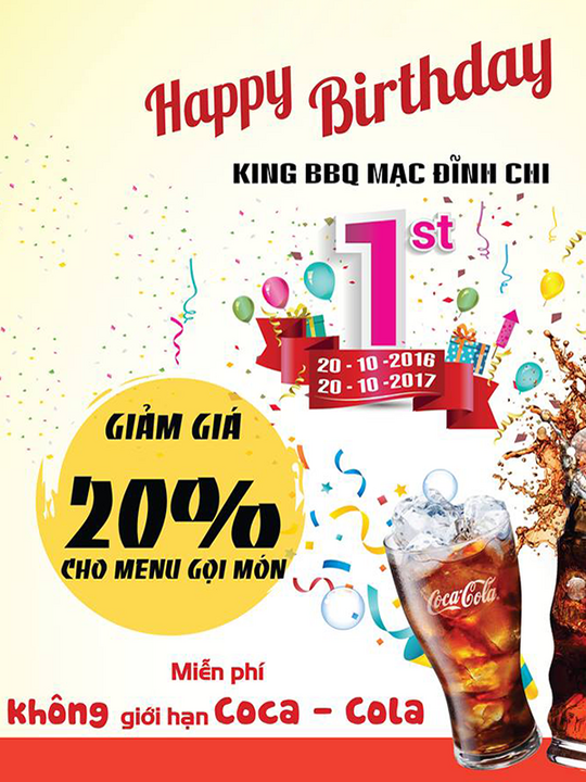 MN TƯNG BỪNG SINH NHẬT CÙNG LOTTE  King BBQ  Vietnam  Facebook