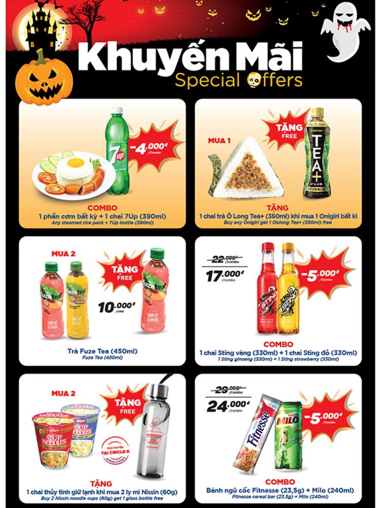 Circle K cẩm nang khuyến mãi tháng 10