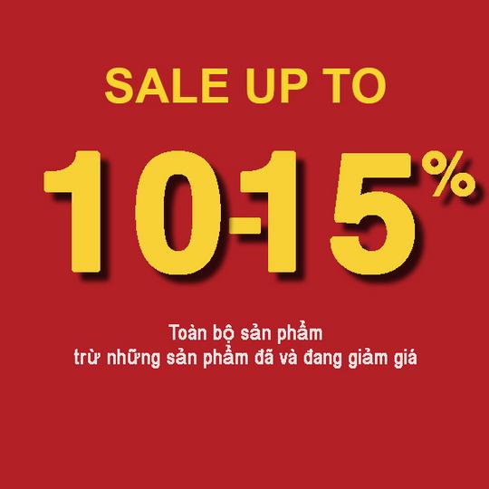 Converse giảm 10-15% toàn bộ sản phẩm