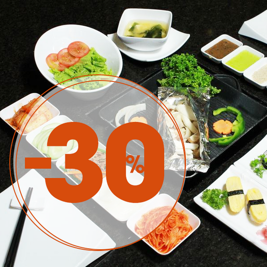 Chooki Buffet giảm 30% buffet Tưa giá chỉ còn 280k