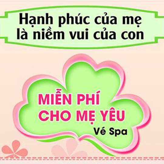 Golden Lotus Healing Spa World miễn phí vé spa cho mẹ