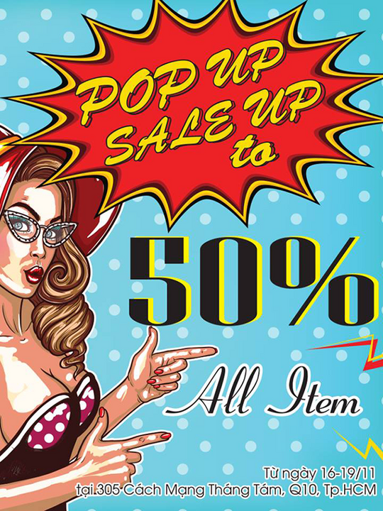 Wonder House giảm đến 50% tất cả sản phẩm