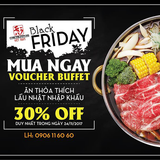 Mo Mo Paradise Vietnam voucher buffet giảm 30%