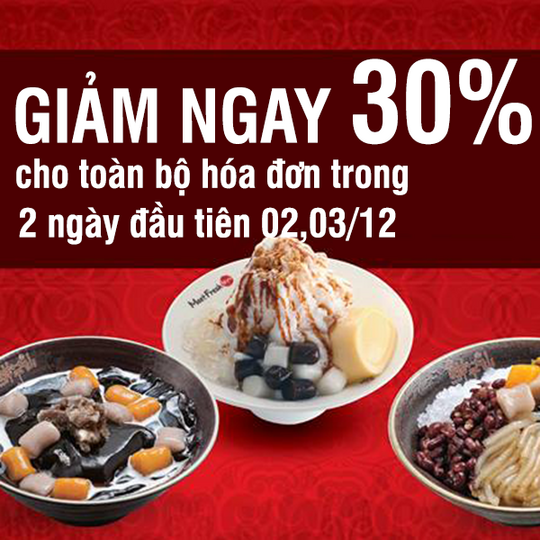Meet fresh giảm 30 và mua 1 tặng 1