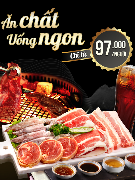 King BBQ tặng 1 ly coca khi đặt bàn online