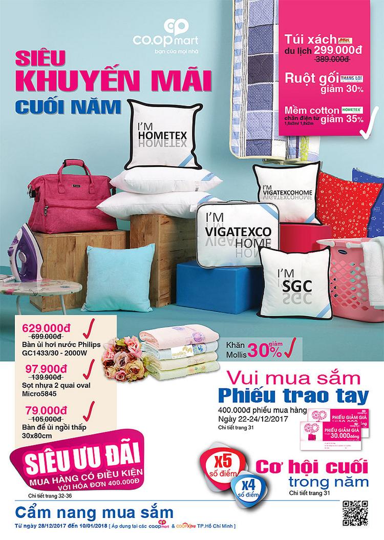 Coopmart cẩm nang mua sắm khuyến mãi cuối năm