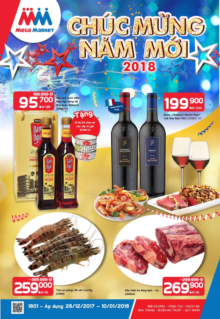 MM Mega Market cẩm nang ưu đãi mua sắm năm mới