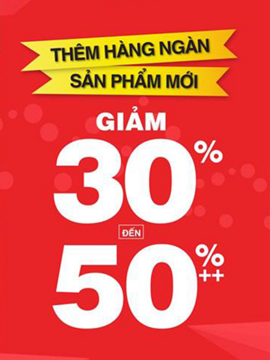 Canifa giảm 30-50% hàng ngàn sản phẩm