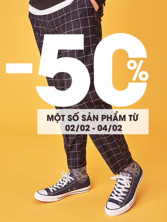 Converse giảm shop 50 2018