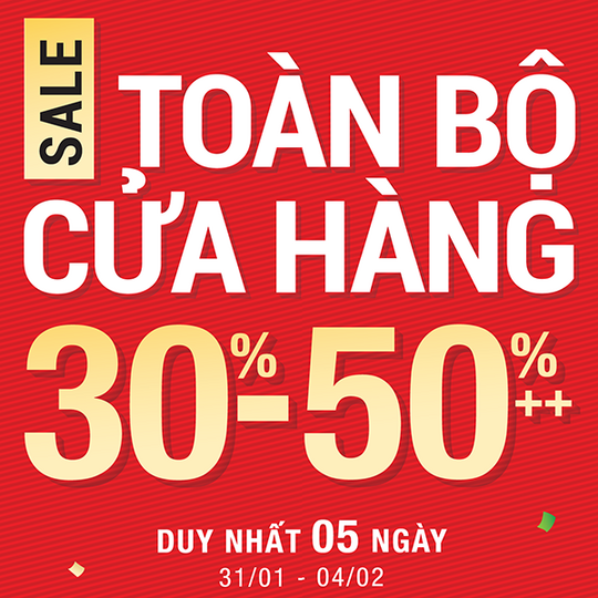 Canifa giảm đến 50% toàn bộ cửa hàng