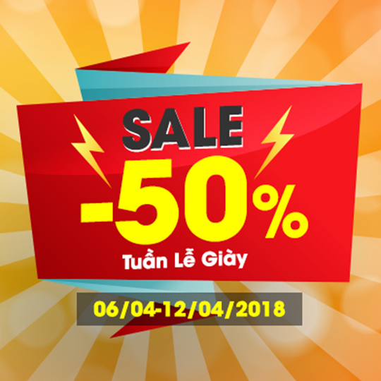 Yame sale 50% giày - 7 ngày 7 đôi