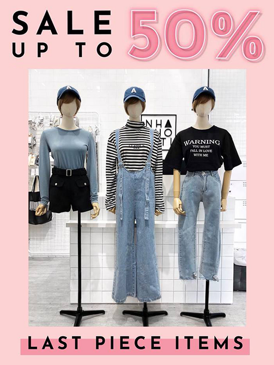 Nhà Kho Liti giảm 50% các sản phẩm Last Piece