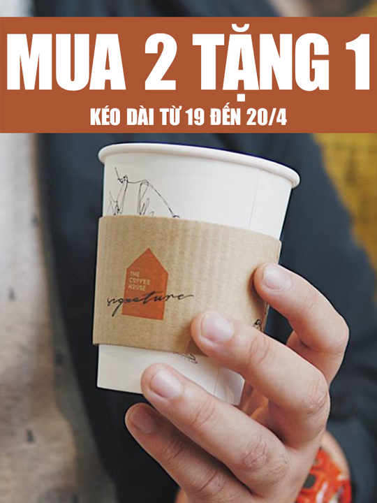 The Coffee House mua 2 tặng 1 mừng khai trương