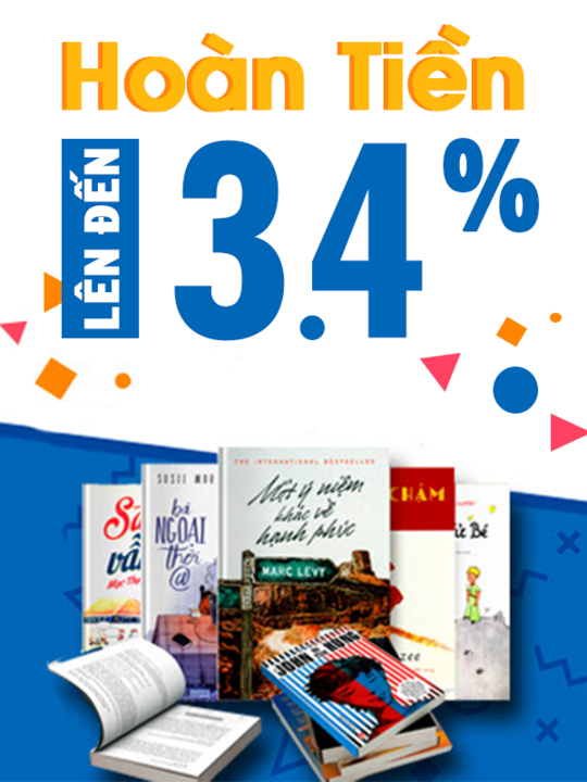 FAHASA hoàn tiền lên đến 3.4% khi mua sách