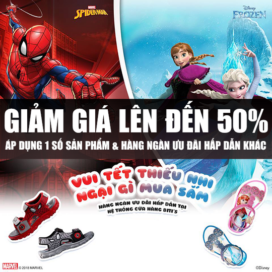 Biti's Hunter giảm đến 50% mừng Tết thiếu nhi