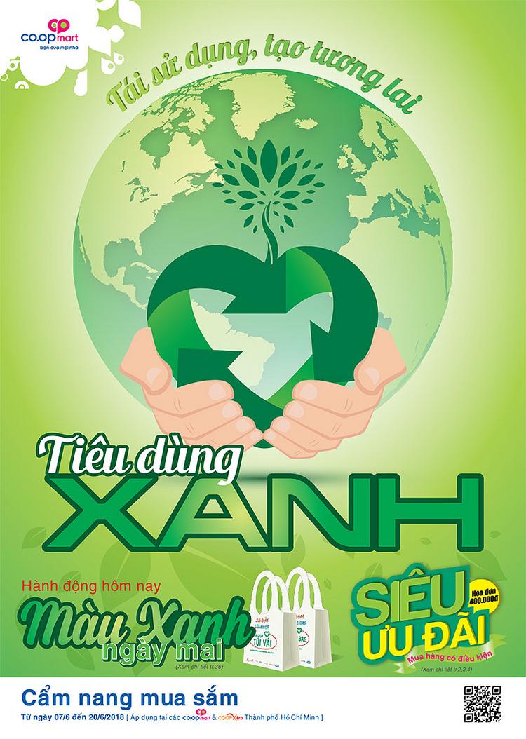 Coopmart cẩm nang mua sắm tiêu dùng xanh
