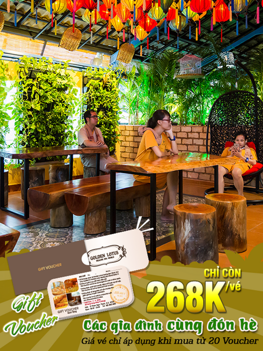 Golden Lotus Healing Spa World ưu đãi đến 20% cho KH đi theo nhóm