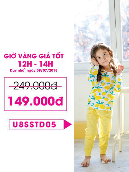 VINCY Homewear đồ mặc nhà trẻ em chỉ 149k