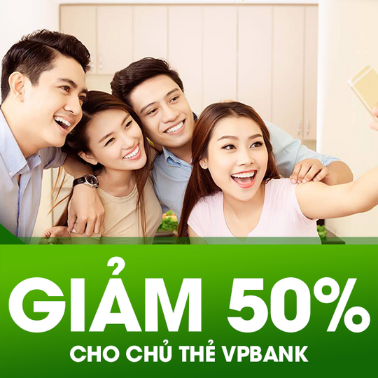 Grab giảm 50% cho chủ thẻ VPBank
