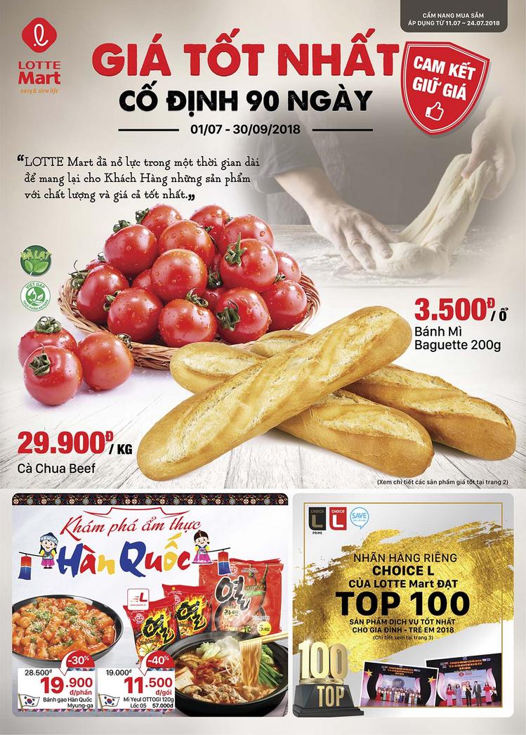 LOTTE Mart cẩm nang mua sắm giá tốt nhất 90 ngày