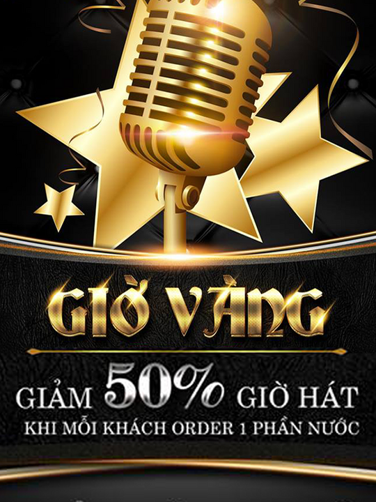 Kingdom Karaoke giảm 50% giá giờ hát trong khung giờ vàng