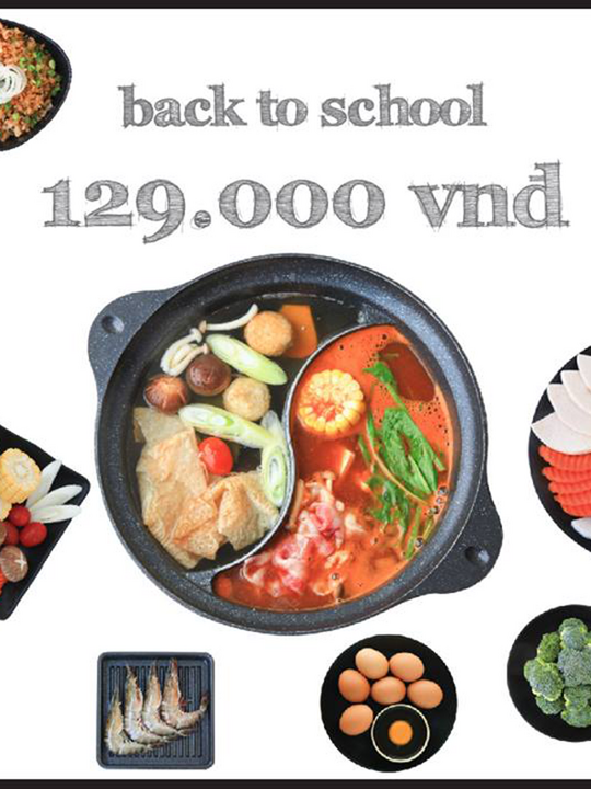 Shabu Ya buffet chỉ 129k cho HSSV