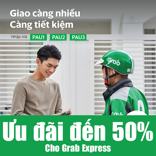Grab giảm đến 50% cho Grab Express