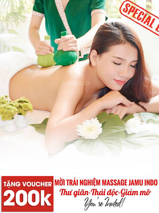 Bông Spa tặng voucher 200k và nhiều quà xinh